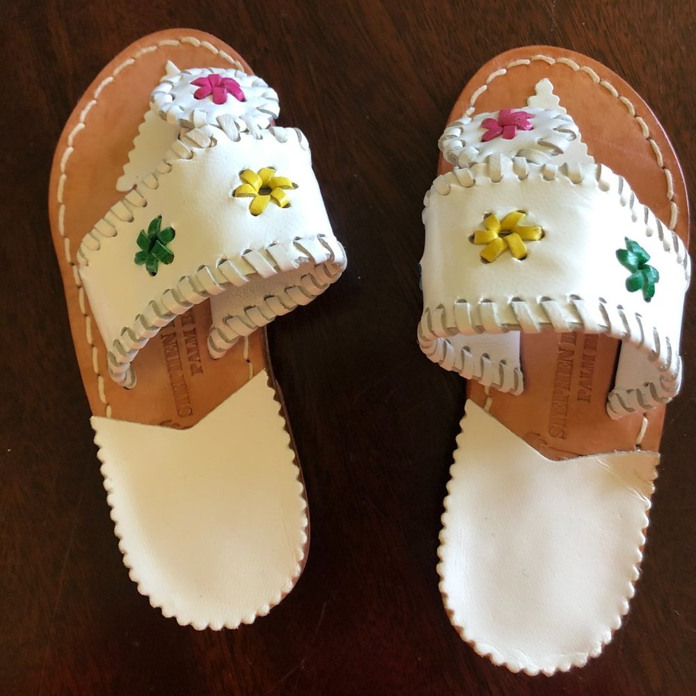 Little Girls Stephen Bonanno sandals, size 8